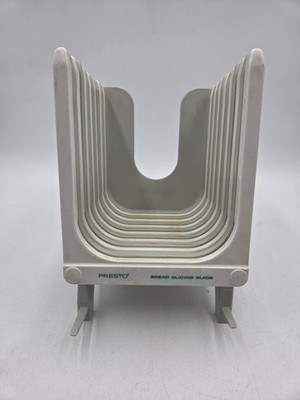 Vintage Presto Bread Slicing Cutting Guide Tool Plastic 