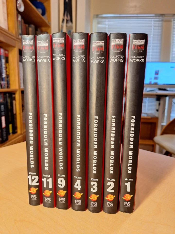 Forbidden Worlds Collected Works Vols 1,2,3,4,9,11,12 - Primeras ediciones de tapa dura Foto 2 de 4