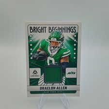 2025 Panini Luminance #BB-BAL Braelon Allen Bright Beginnings