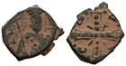 Antike Byzanz Follis Michael IV Paphlagonian 1034-1041 AD 1105/2E