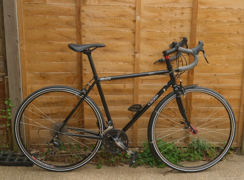 Thorn Audax Mkiii reynolds 858 steel bike for road or light touring