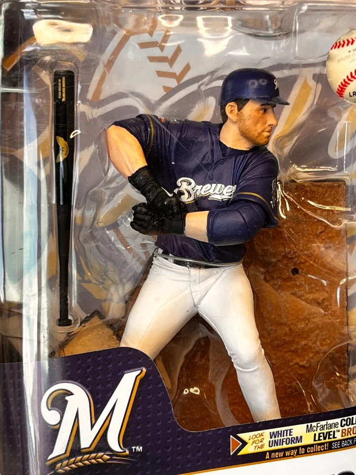 McFarlane MLB Elite Ryan Braun #8 Milwaukee Brewers Collector Level Bronze 2011 Foto 2 de 4