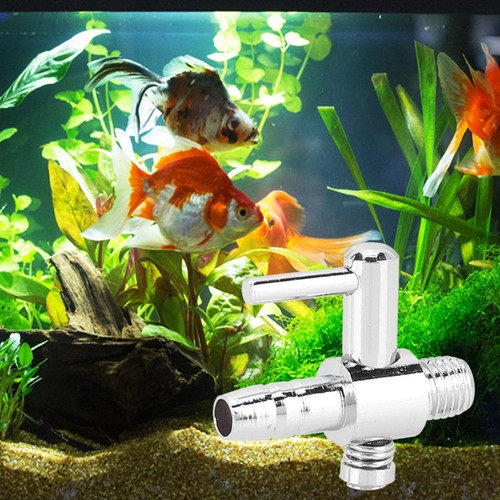 10 Stück Edelstahl Aquarium Sauerstoffpumpe Luftvolumeneinstellventil - Bild 3 von 22