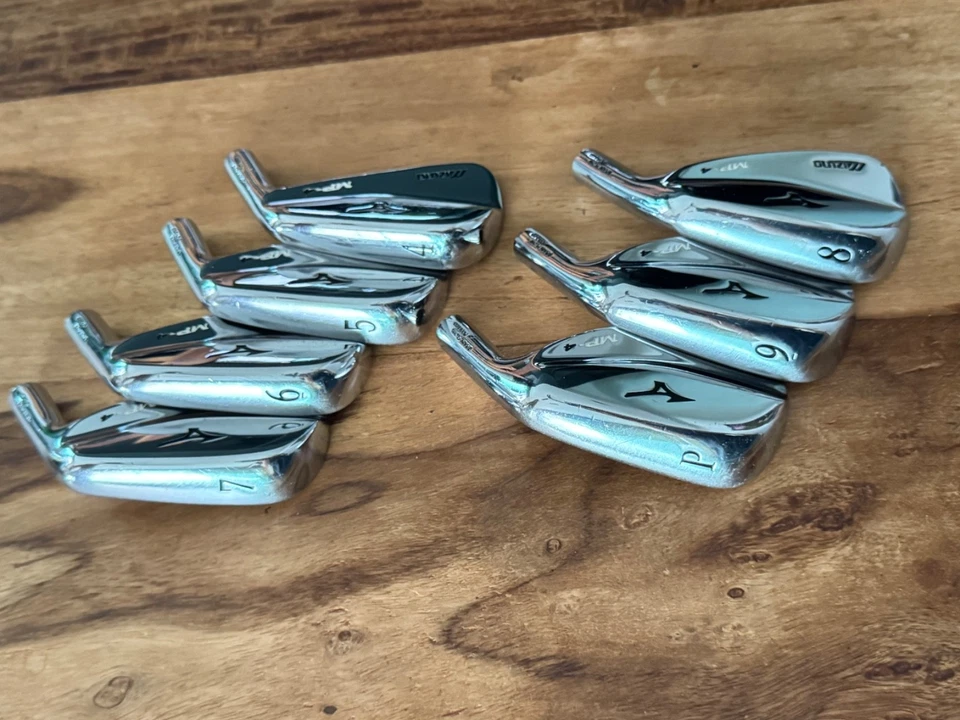 Mizuno MP-4 Heads only Set  MP4 Stiff 4~P   7x Japan 🇯🇵 model Super!! - Image 4 of 4