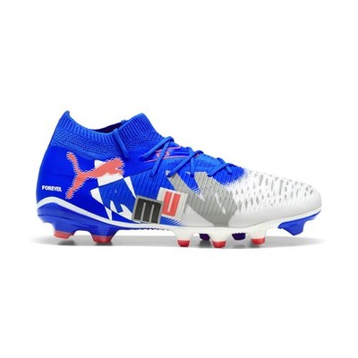 PUMA Mens Future 8 Match Forever FirmArtificial Ground Soccer Cleats - White