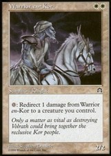 Warrior en-Kor - Stronghold #23/143 MTG Magic The Gathering