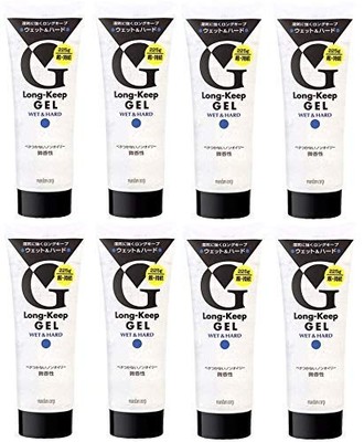 Mandom Long Keep Gel Wet & Hard 225g x 8