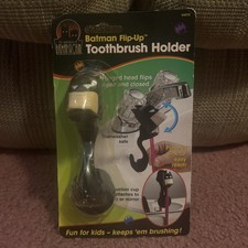 1996 The Adventures Of Batman And Robin Toothbrush Holder- Sealed