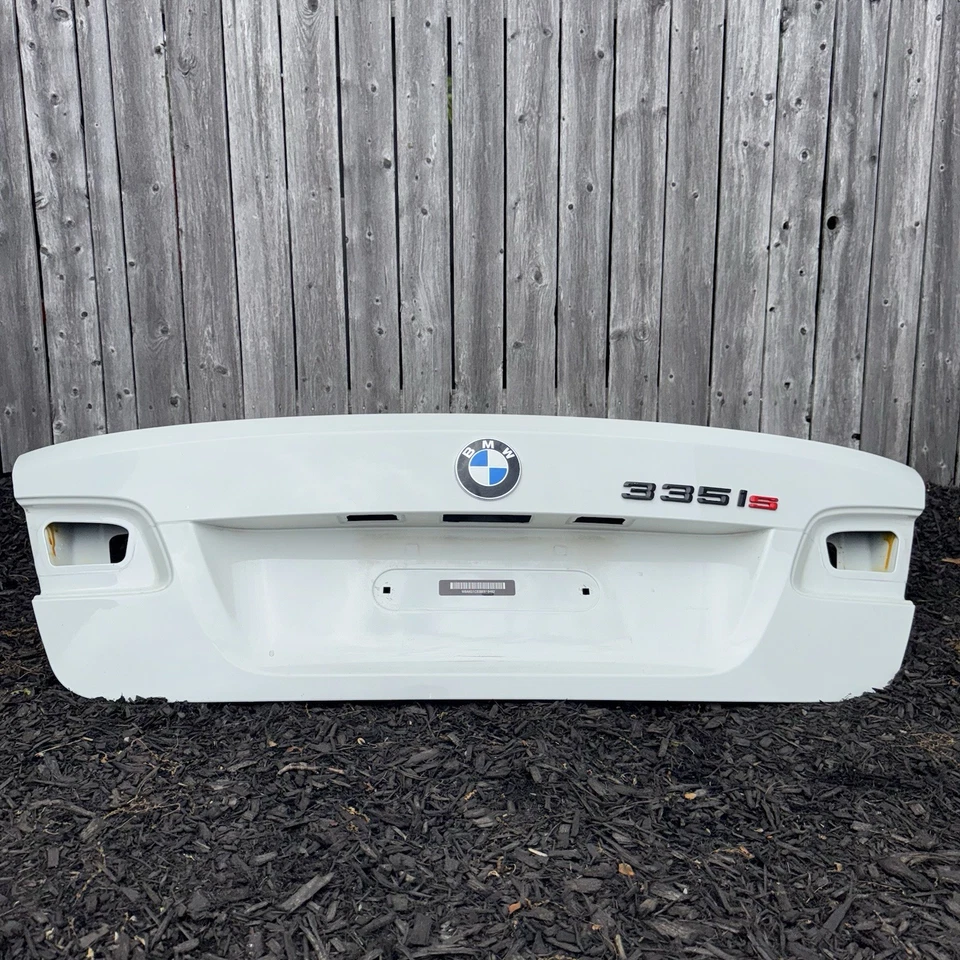 Оригинальный белый капот/багажник BMW 335is альпийский *ЧИСТЫЙ* - Изображение 3 из 4