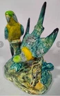 Vintage Stangl Figurine "Double Parakeets"  Model# 3582 Signed Ruth Evans RE-F