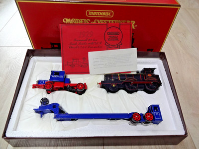 Models of Yesteryear: Y16-5/SA Scammell 100-Tonner mit Lokomotive unbespielt OVP