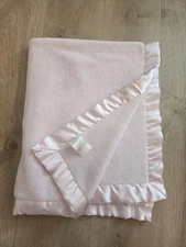 Koala Baby Blanket Thick Luxe Plush Satin Trim Solid Pink Soft Lovey Babies R Us