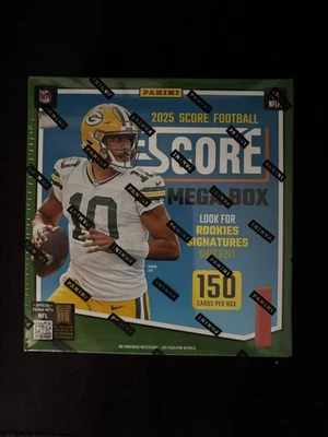 SWIFT SPORTS CARDS 2025 Panini SCORE NFL American Football Cards Sealed Mega Box Factory sealed