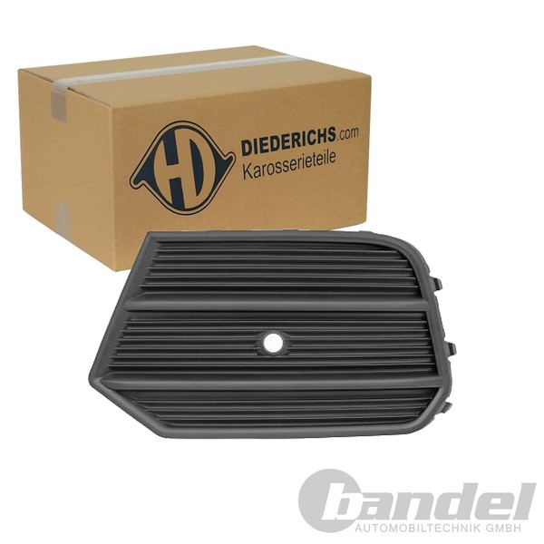 Diederichs Blende Schwarz StoßStange Links Passend FüR Audi Q3 Mit Pdc | 1065449-image