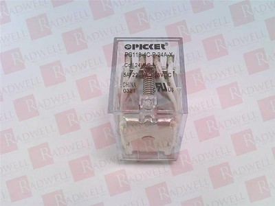 PICKER COMPONENTS PC118-4C-P-24A-X / PC1184CP24AX (NEW NO BOX)