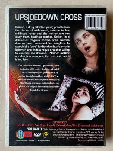 Upsidedown Cross (2016) - Factory 2000 DVD - Mike Diana Chick Tract - Picture 2 of 6