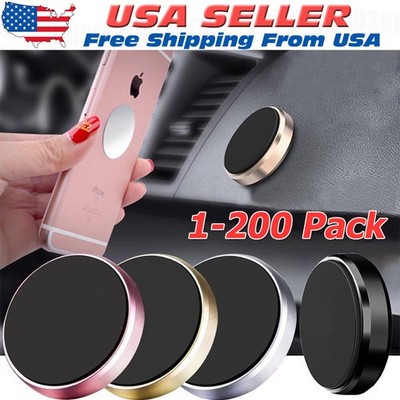 USA Magnetic Universal Car Mount Holder For Cell Phone Samsung Galaxy iPhone LOT