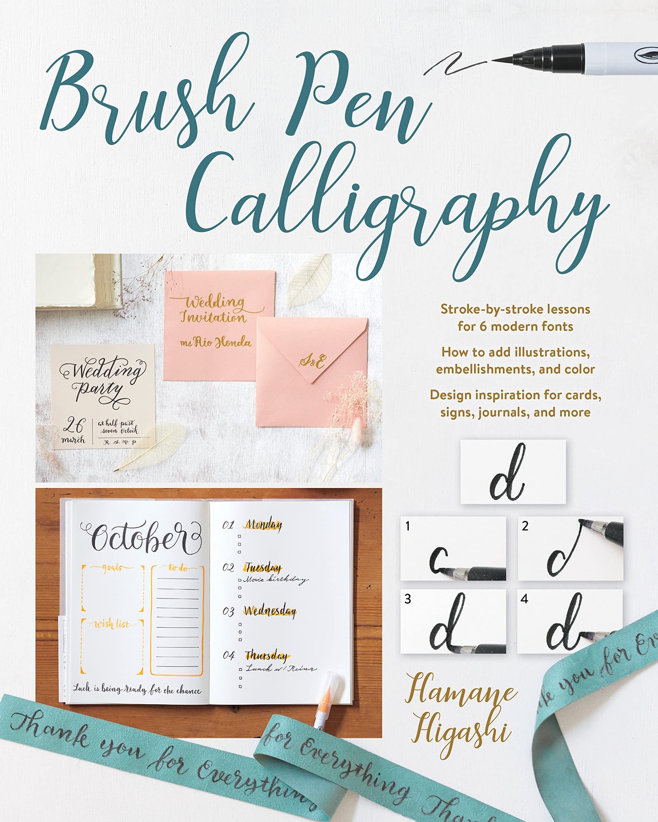 Brush Pen Calligraphy.by Higashi  New 9780811772587 Fast Free Shipping**