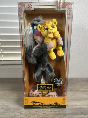 2019 Limited Edition D23 Expo Lion King Rafiki and Baby Simba Plush New in Box