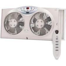 Window Fan Reversible Airflow Blades 3 Speed Settings Programmable Thermostat
