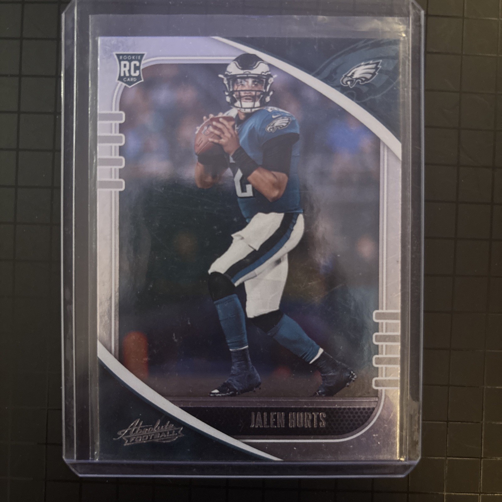 2020 Panini Absolute Jalen Hurts Rookie Card #145 Philadelphia Eagles