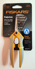 Fiskars Fabrics scissors Micro-tip blade for intricate cuts softgrip NEW