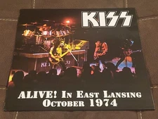 KISS Live Record 1974 The Hotter Than Hell Tour LP Vinyl