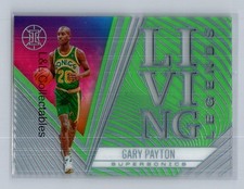 2020-21 Panini Illusions #7 Gary Payton Living Legends Emerald