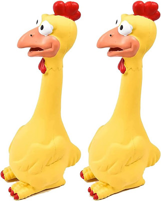 Horse Toys, Rubber Chicken Squeaky Toys Play Reduce Separation Anxiety Fetch,Hor