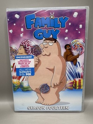 Family Guy: Season 14 DVD- UNCENSORED - NEW - FACTORY SEALED!! 3 Disc Set