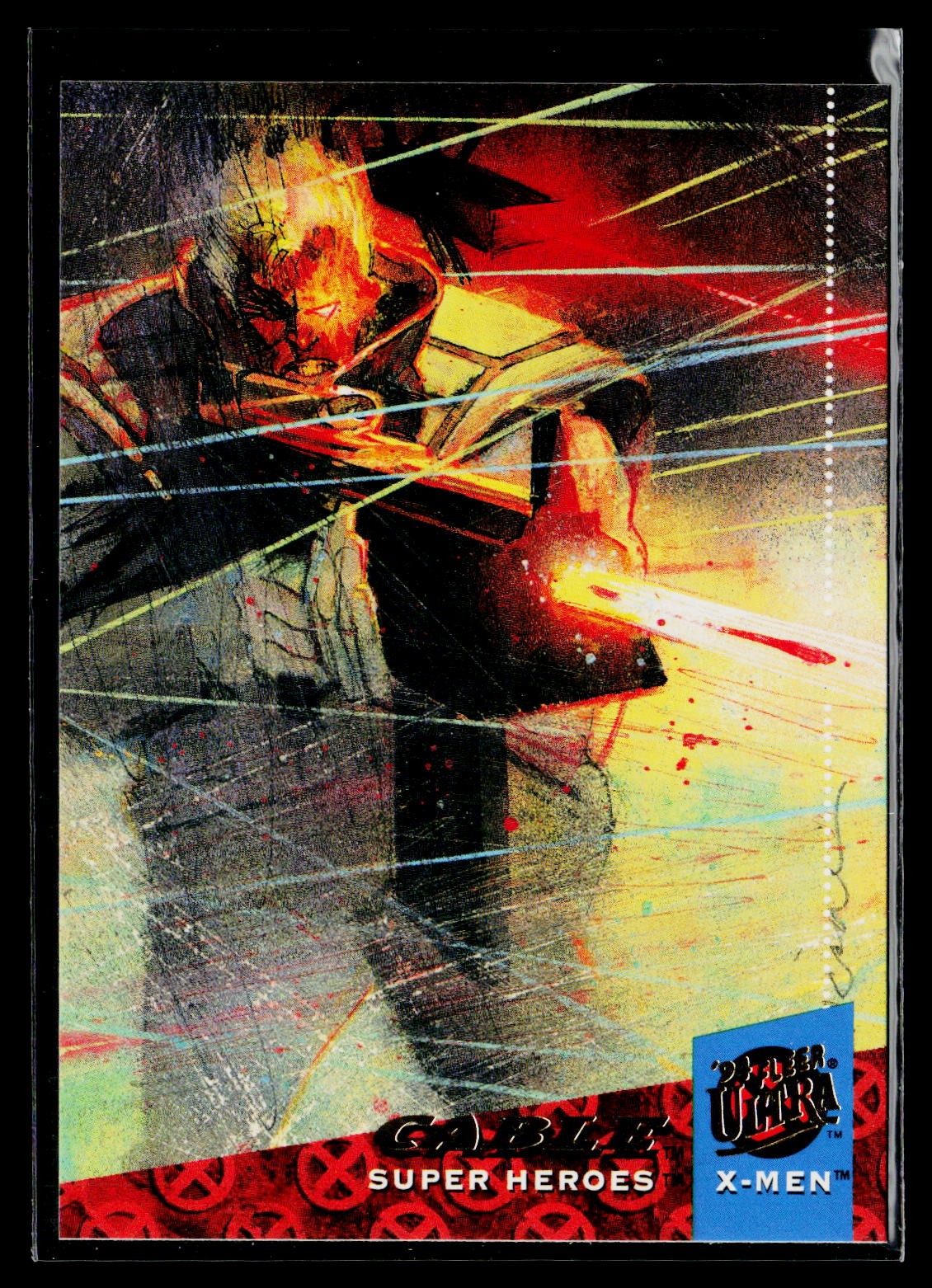 1994 Ultra X-Men #NNO Cable Sega-Game-Gear