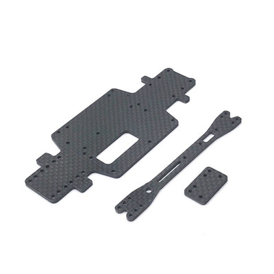 RC Car Carbon fiber bottom plate two-layer board Fit For WLtoys1/28 284131 K989
