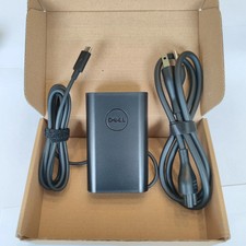 Lot Dell 65W USB-C Type C Laptop Charger AC Power Adapter HA65NM190, DA65NM190