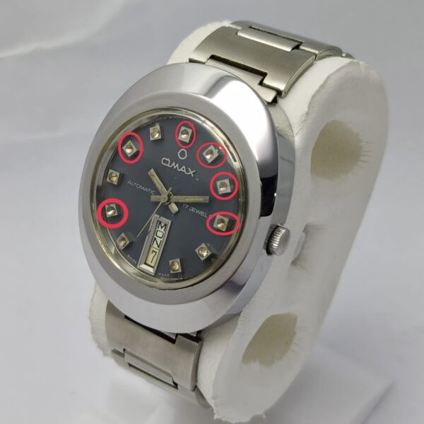 Omax Automatic Day/Date Vintage Men's Watch | eBay