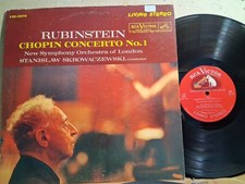 RCA LSC 2575 CHOPIN PIANO CTO #1 RUBINSTEIN Skrowaczewski SD 4S 2S VG++ TO NM
