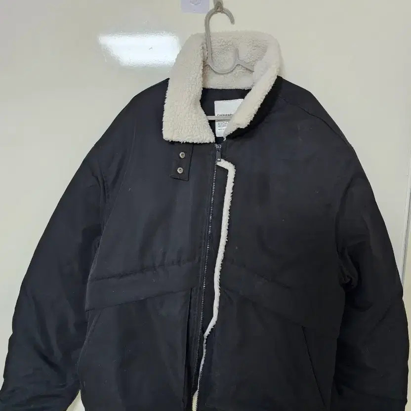 Codegraphy Black Shearling Jacket L - image 3