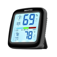SMARTRO SC42 Professional Digital Hygrometer Indoor Thermometer Room Humidity...