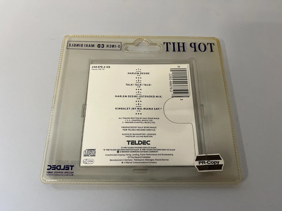 London Boys – Harlem Desire - 3" Mini CD Single © 1989 (NEU, OVP) - Bild 2 von 2