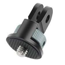 Aluminum Alloy 1/4" Screw Tripod Camera Adapte Holder For Gopro 10/9 Insta360 cv