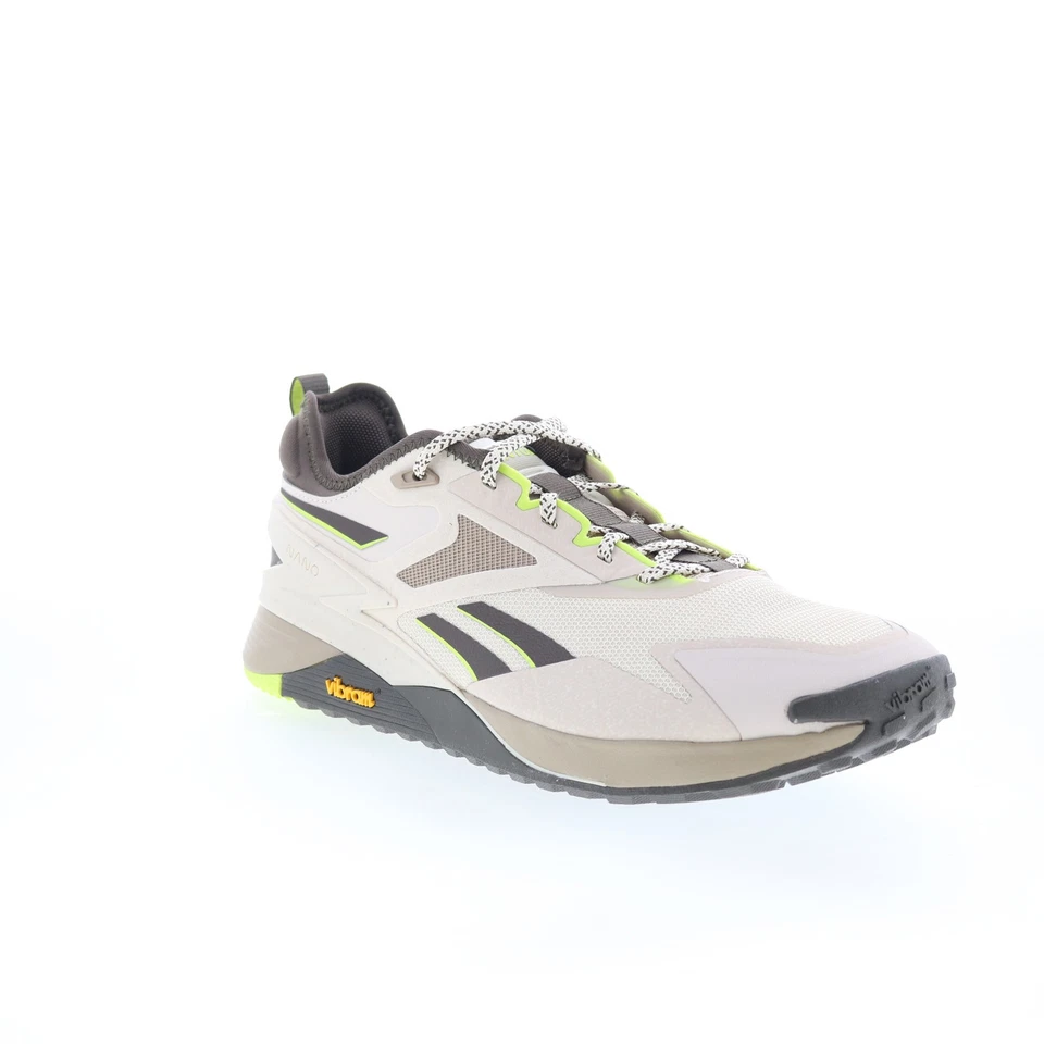 Reebok Nano X3 Adventure Hombres Gris Sintético Atlético Entrenamiento Cruzado Zapatos Foto 2 de 4