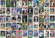 Jeff Kent Lot of 50 MLB Baseball Cards Collection - Exact Cards Shown