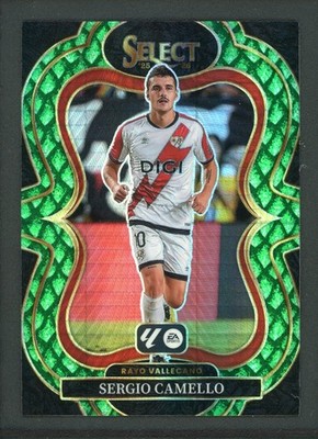 2025-26 SERGIO CAMELLO 04/28 PANINI SELECT LA LIGA MEZZANINE JADE DRAGON SCALE