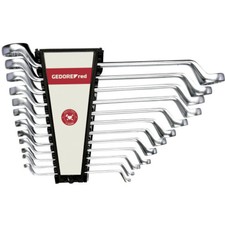 Gedore RED 3300928 R01105012 Doppel-Ringschlüssel-Satz 12teilig Schlüsselweit...