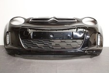CITROEN C1 FRONT BUMPER OEM 52119-OH160 COMPLETE BLACK 2015 2016 2017 2018