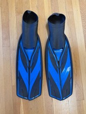 Atomic Aquatics SplitFin Swim Fins Snorkel Scuba Men's US 12-14 EU 45-46