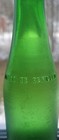 Vintage Duraglas Beer or Soda Bottle Green Glass CK-1627 Textured 7 oz. — photo 8