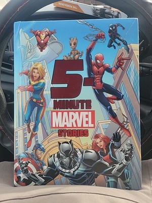 5-Minute Marvel Stories by various authors 2019 First Edition Marvel Press HC