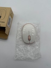 Wireless Mouse 2.4G Silent USB 3 Buttons 1600 DPI White Ambidextrous 5m Range...