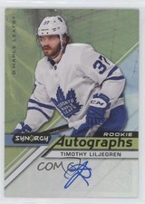 2020-21 Upper Deck Synergy Rookie Auto Timothy Liljegren #AR-TL Auto 06jk