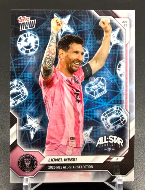 2026 Topps Now Lionel Messi 2026 MLS All-Star Selection #ASG-LM